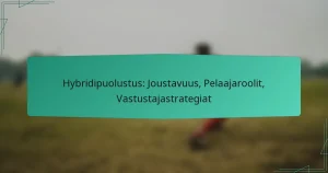 Hybridipuolustus: Joustavuus, Pelaajaroolit, Vastustajastrategiat