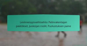 Levinneisyysvaihtoehto: Pelinrakentajan päätökset, Juoksijan roolit, Puolustuksen paine